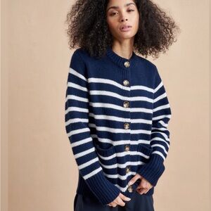 La Ligne Wool + Cashmere Chunky
Marin Cardigan